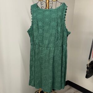 Lily Rose Green Lace Dress NWT